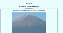 Desktop Screenshot of evitalityresearch.vpinf.com